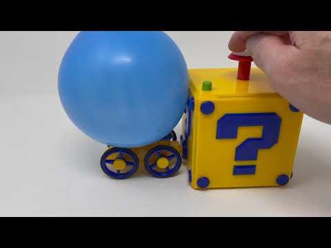 Balloon Powered Jet Car Prototype 2