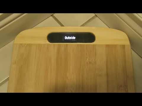 Bamboo Bathroom Scale DIY