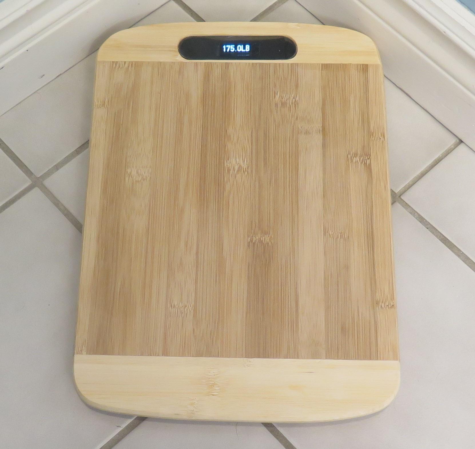 Bamboo Bathroom Scale.JPG