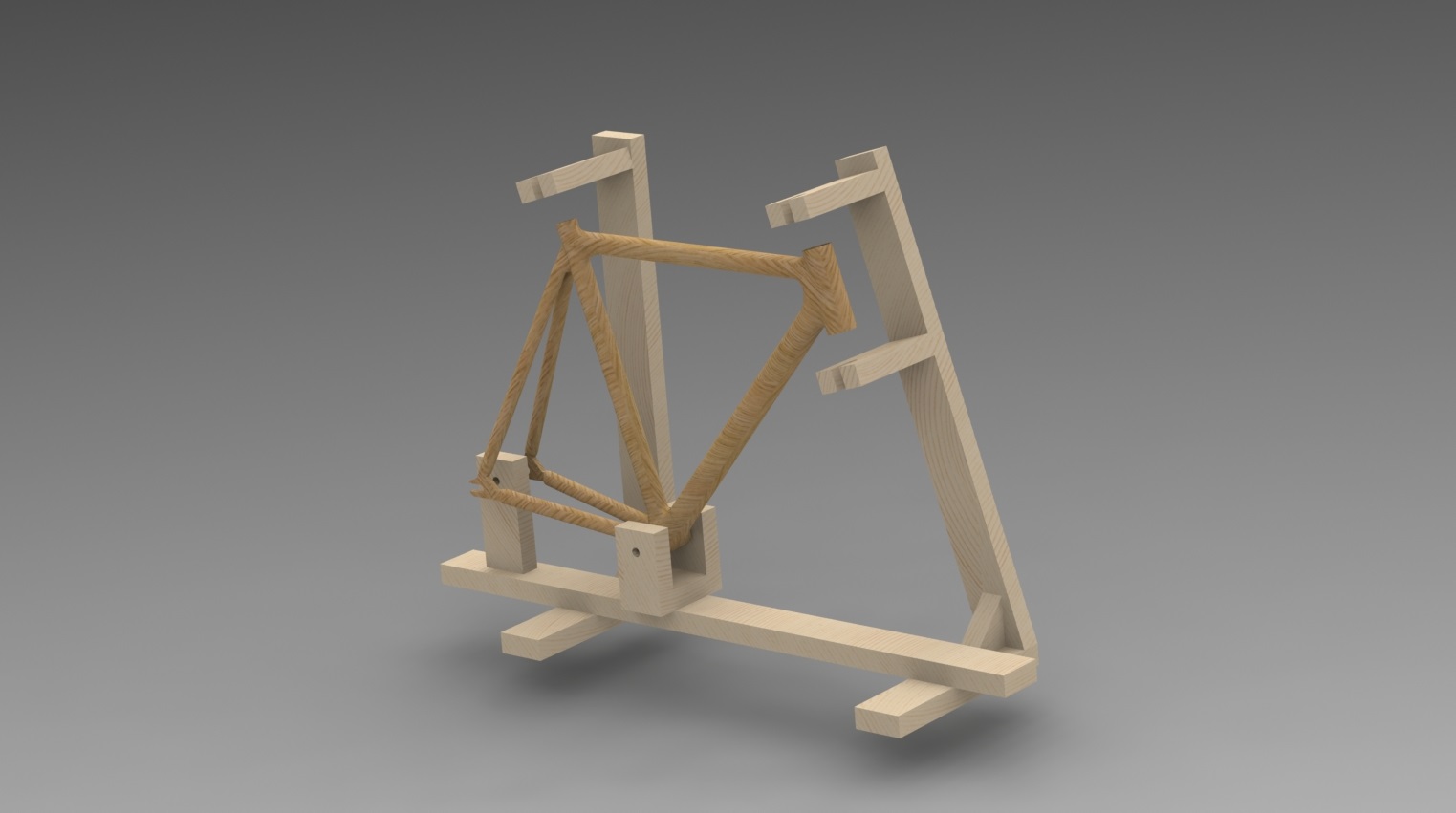 Bamboo bike in jig (1).JPG