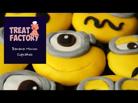 Banana Minion Cupcakes - Treat Factory