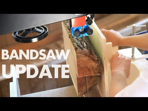 Bandsaw Update &amp;amp; a Couple Jig ideas