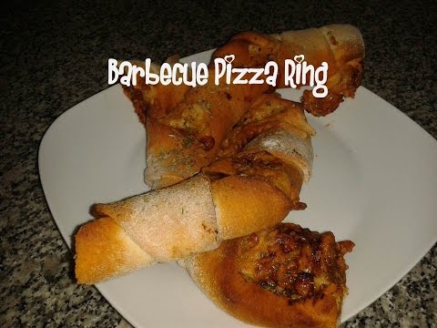 Barbecue pizza ring recipe