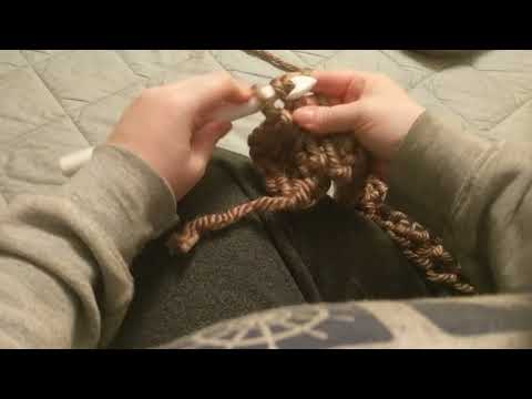 Basic Front Post Double Crochet for Chunky Cable Crochet Blanket