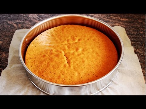 Basic Sponge Cake Base Recipe