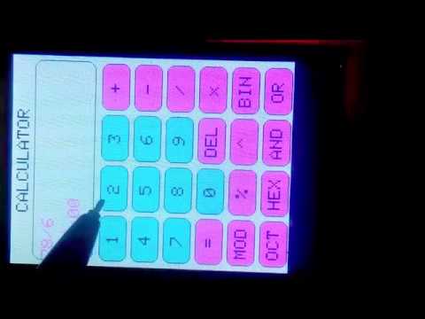 Basic calculator using Arduino