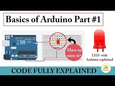 Basic concepts of Arduino step by step | Part-1 | Code fully explained