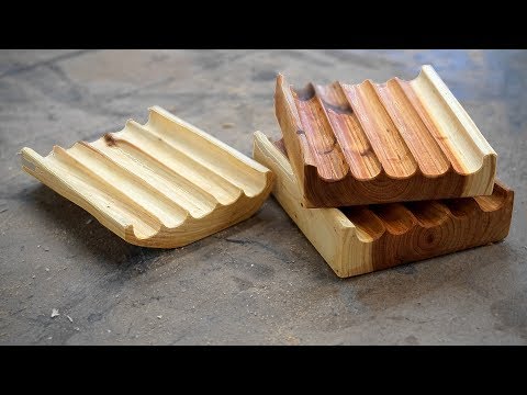 Batching Out Live Edge Cypress Pine Soap Dishes