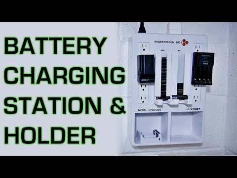 Battery Charging Station: holds batteries and mobile devices - USCSS Nostoromo (ALIEN 79') inspired