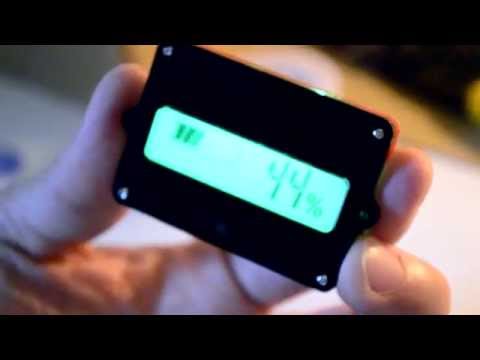 Battery Meter for 1s to 15s Li-ion and 12V to 48V SLA batteries. Complete functions explained