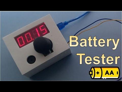 Battery tester w Display HD 1080p