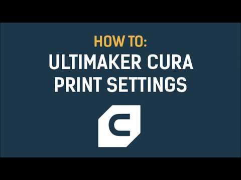 BeAM How To: Ultimaker Cura Print Settings