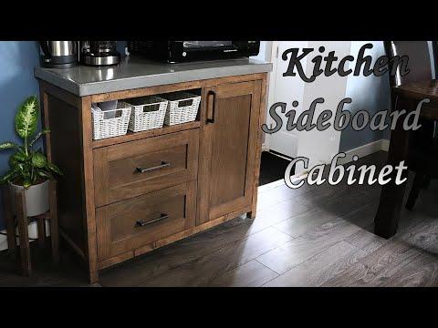 Beautiful DIY Kitchen Sideboard Cabinet you need in your home