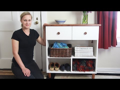 Beautiful Entryway Table w/ Dovetail Drawers