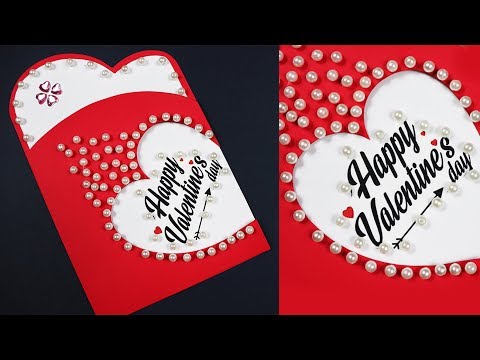 Beautiful Handmade Valentine's Day Card | Tutorial