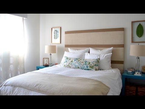 Bedroom decorating ideas - DIY headboard and more: Season 2 - Ep 8