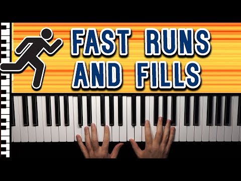 Beginners Guide to Runs and Fills on the Piano