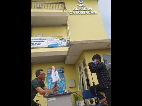 Behind the scan video Nasa shuttle plane launcher at Middle High school Al Falah Darussalam