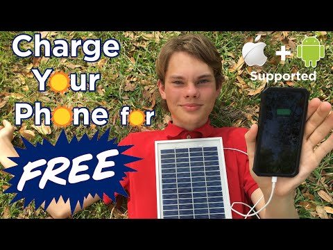 Ben Builds: Charge your Phone for FREE | DIY Solar Panel Phone Charger