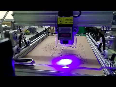 Benbox Laser engraving 2.5W Eleks Maker