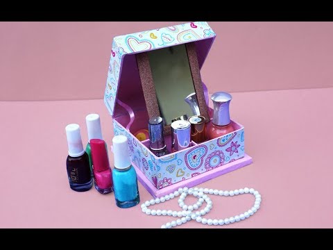 Best Out of Waste Jewelry Box from Sweet Box | Recycled Craft | DIY Jewelry Box