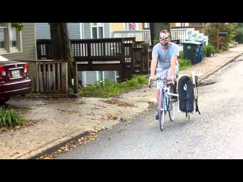 Bicycle Crash Pad Carrier for climbers