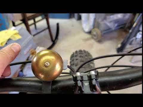 Bicycle bell from telephone ringer, v. 1.0