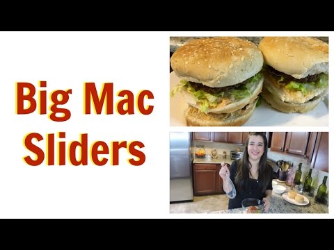 Big Mac Sliders With Homemade Big Mac Sauce | Cait Straight Up