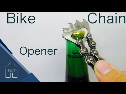 Bike bottle opener -DIY