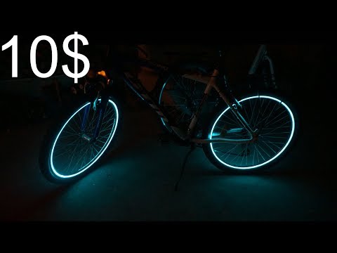 Bike wheel lights hack | simple DIY