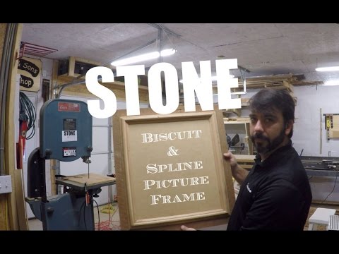 Biscuit &amp;amp; Spline Joinery | Picture Frame w/ Custom Moulding