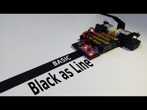 Black As Line - DIY Line Follower