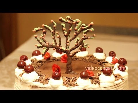 Black Forest Cake - Recipe &amp;amp; Decoration by Video Culinary