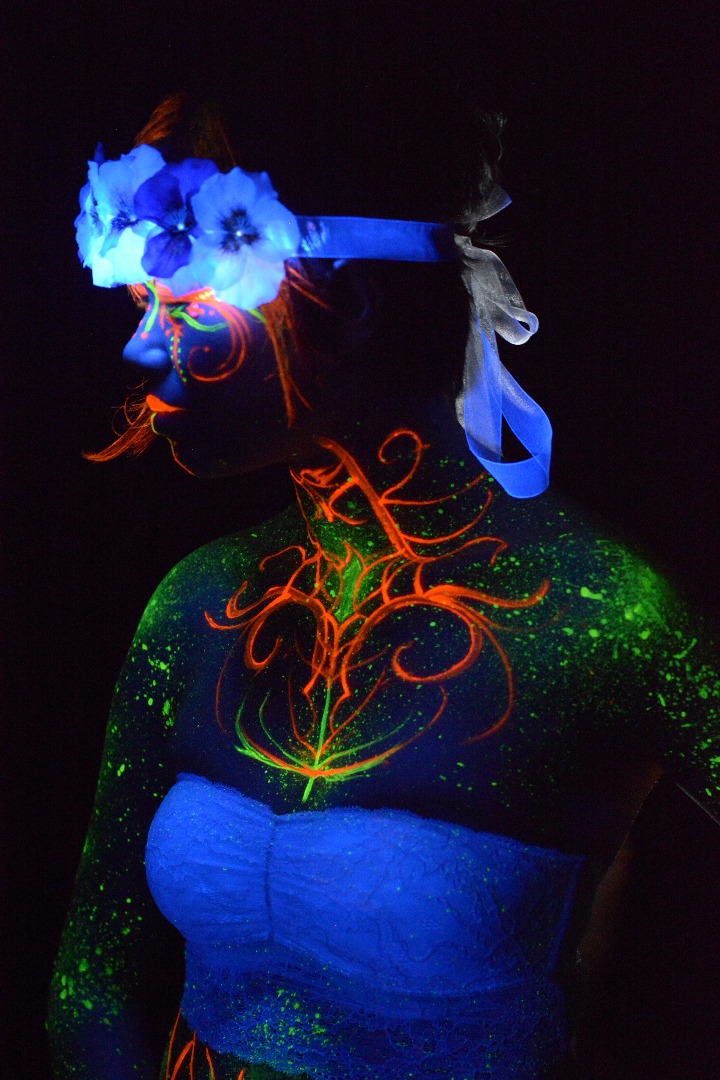 Black Light LED Headband Body Paint (18).JPG