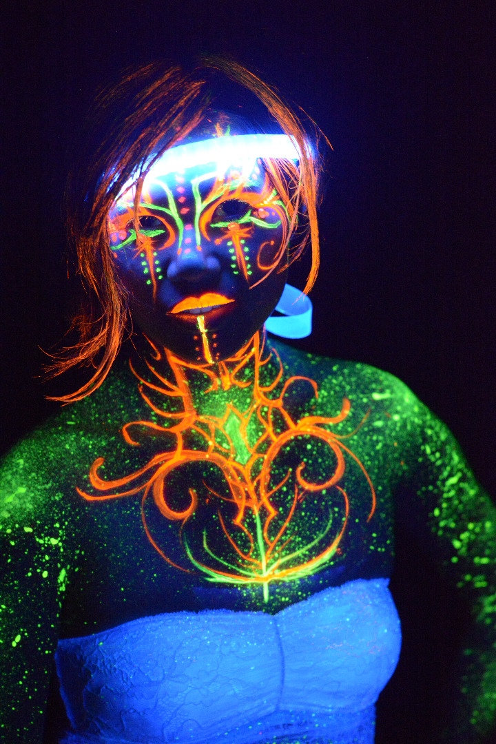 Black Light LED Headband Body Paint (7).JPG