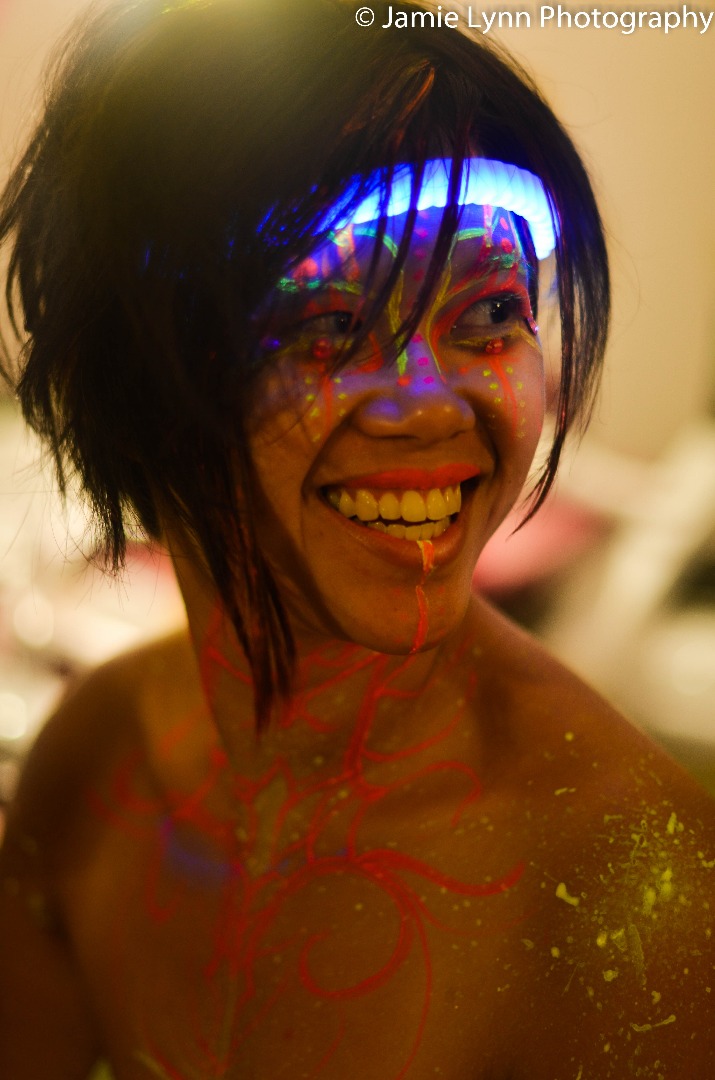 Black Light LED crown headband body paint  photography.jpg