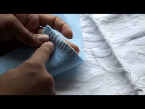 Blanket Stitch, Hand sewing beginners