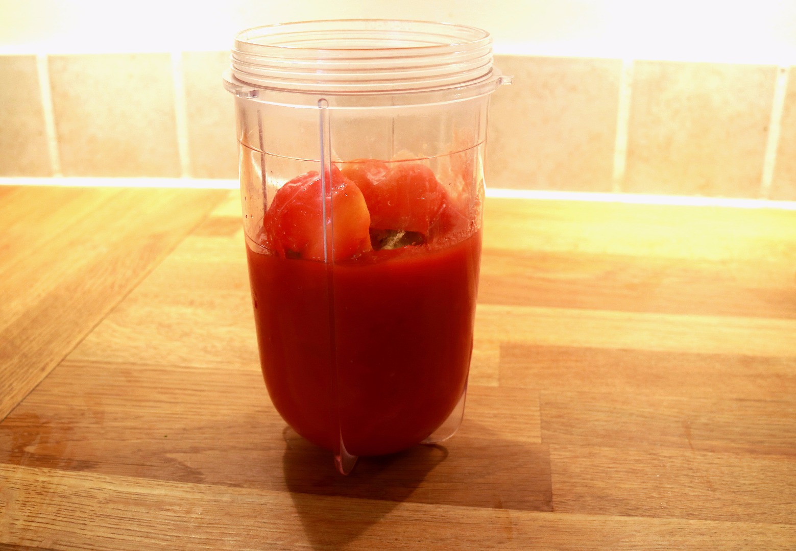 Blend tomatoes, scotch bonnet and stock cube.JPG