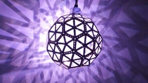 Blinkytile soccer ball light- pattern 3