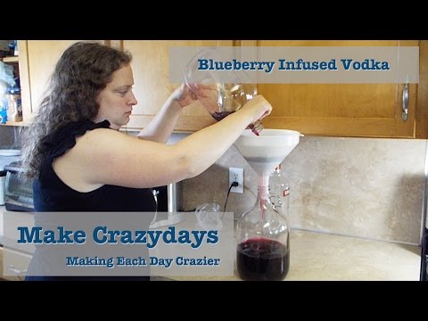 Blueberry Infused Vodka