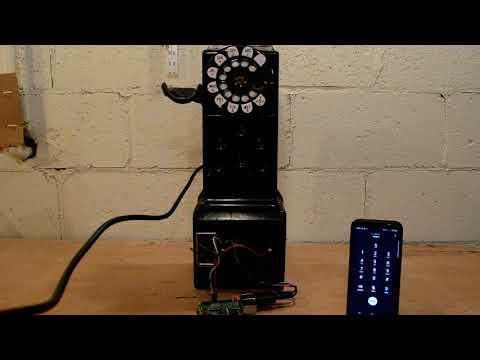 Bluetooth-Connected Rotary Payphone - Full Test