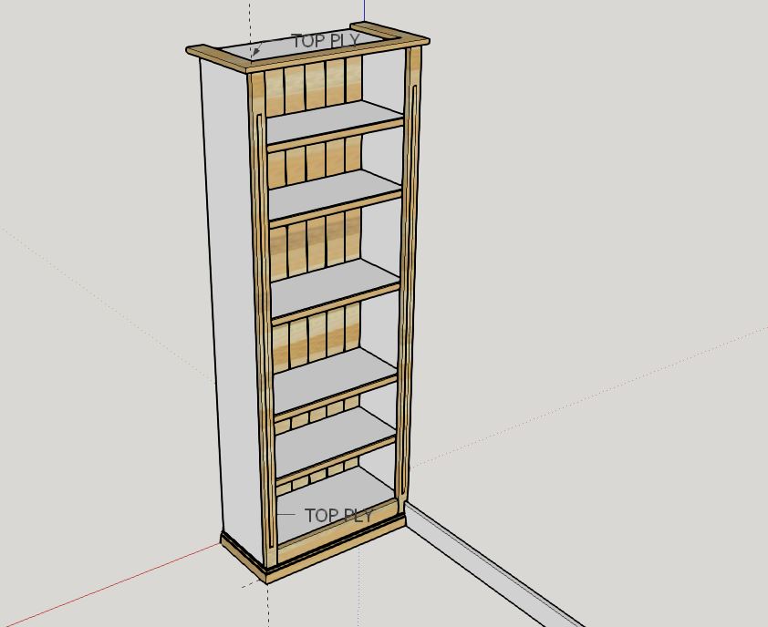 Bookcase Sketchup model.JPG