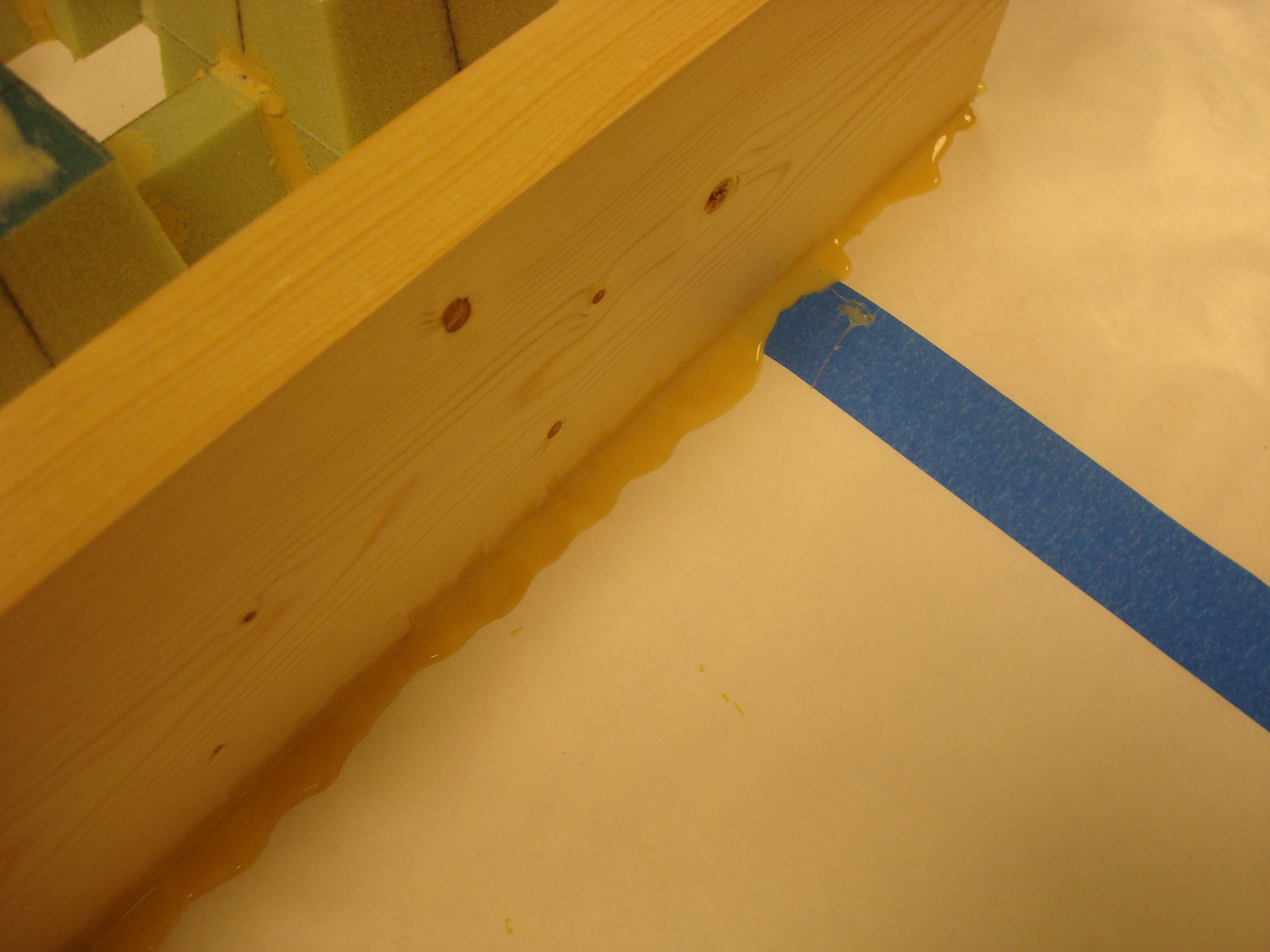 Boxed Frame sealed with hot glue.JPG