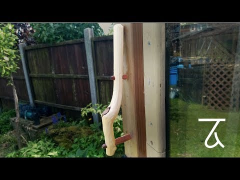 Branch Door Handle - Woodworking Project