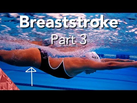 Breaststroke swimming technique. Part 3. The glide