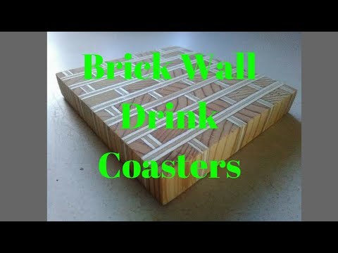 Brick Wall Coasters