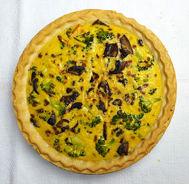 Broccoli, Mushroom, and Gouda Quiche Main.png