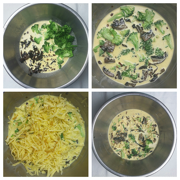 Broccoli, Mushroom, and Gouda Quiche Step 5.png