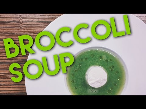 Broccoli Soup WIth Goat Cheese | Simple Way To Cook Broccoli Soup Under 10 Minutes