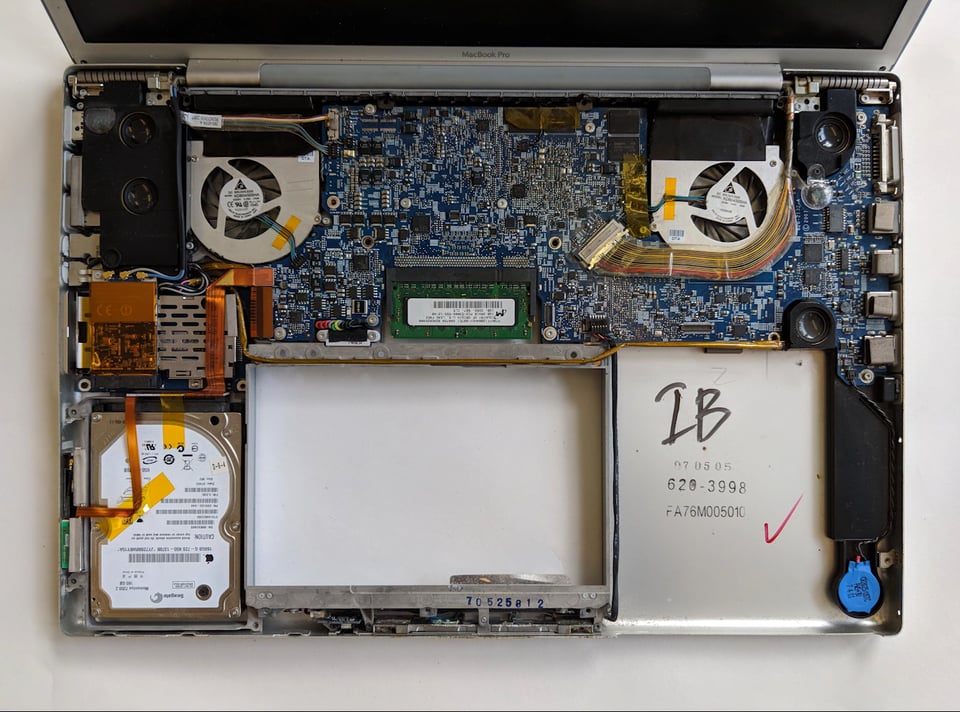 Broken Laptop Teardown